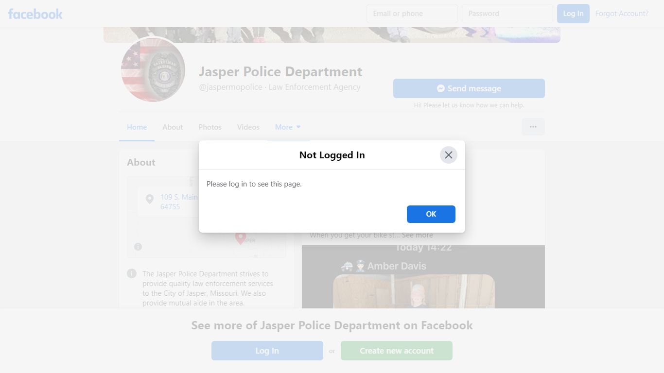 Jasper Police Department - Home - Facebook